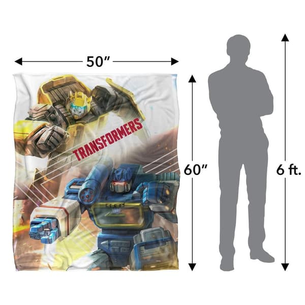 Transformers Cybertron Warriors Silkinpehmeä Peitto