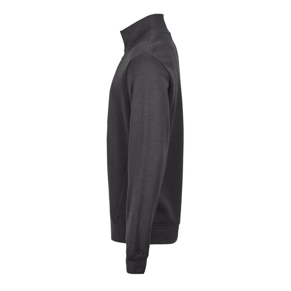 Tee Jays Herr Ribbad Interlock Half Zip Sweatshirt