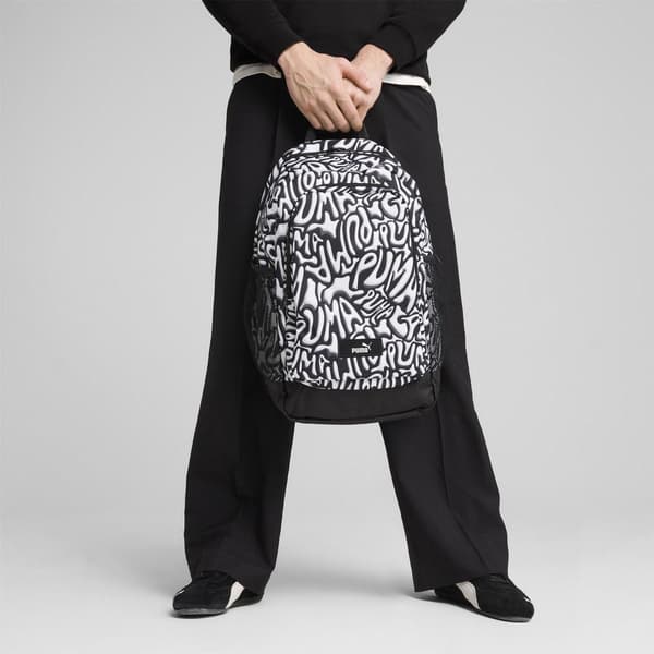 Puma Academy Graffiti All-Over Print Backpack