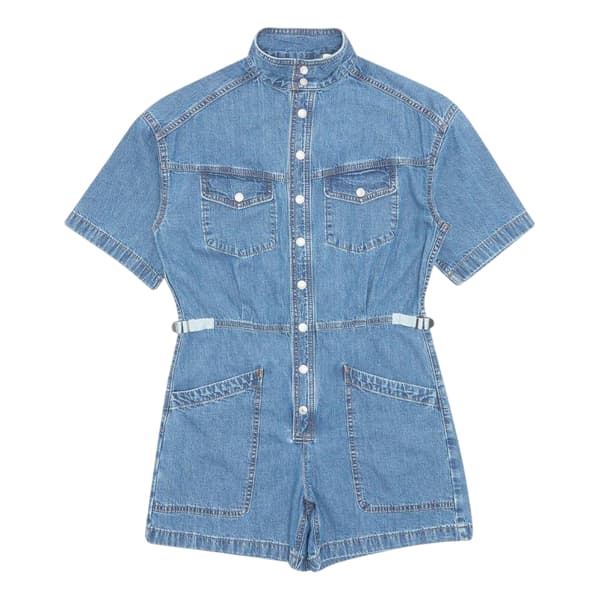 Levis Dam/Kvinnor Denim Casual Romper