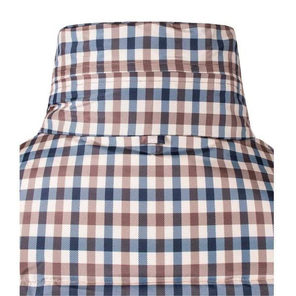 Aquascutum Mens Checked Active Puffer Jacket