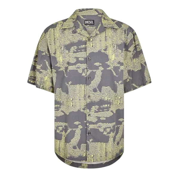 Diesel Mens Frank Collared Shirt