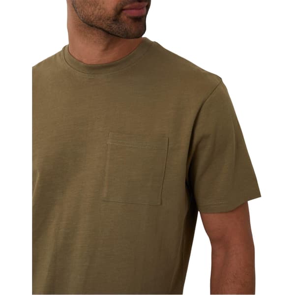 Threadbare Herr T-shirt med bröstficka, normal passform