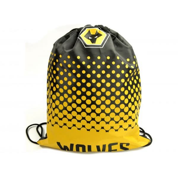 Wolverhampton Wanderers FC Fade Drawstring Bag