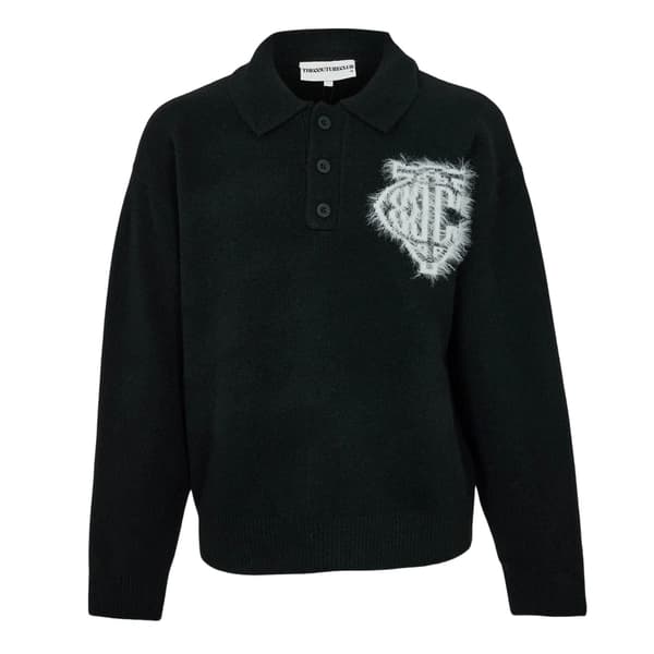 Couture Mens Fluffy Relaxed Fit Top
