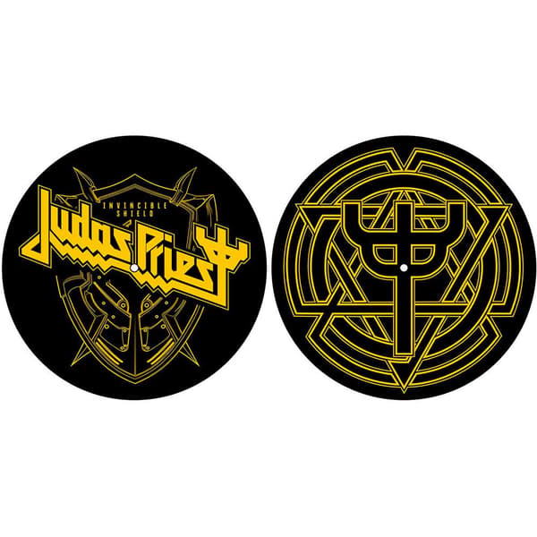 Judas Priest Invincible Shield Turntable Slipmat (Pack of 2)