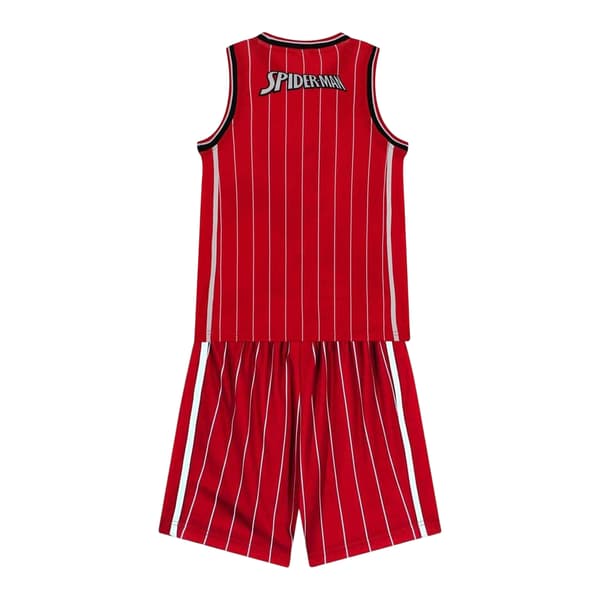 Spider-Man Barn/Kids Logotyp Basketlinne Set