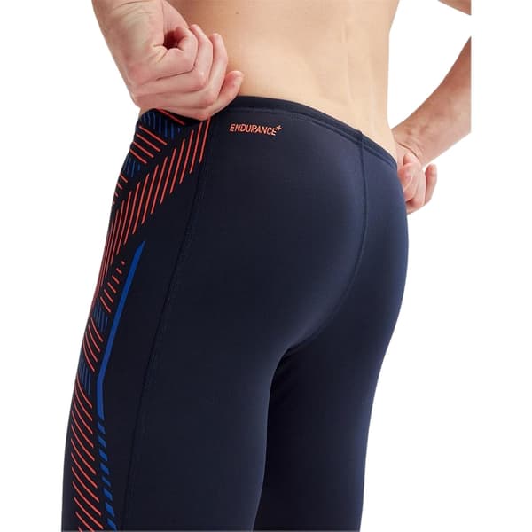 Speedo Mens Stripe Textile Technical Jammer Shorts