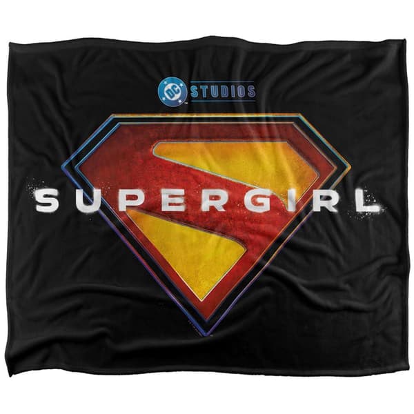Supergirl 2026 Shield Blanket