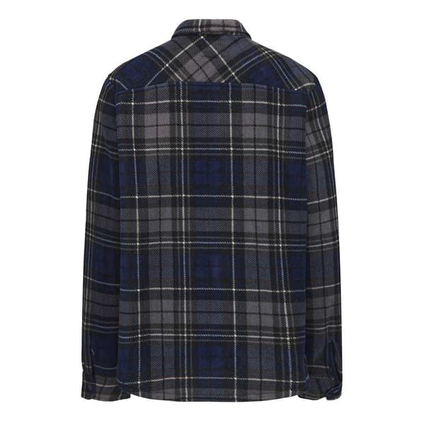 SoulCal Mens Plaid Polyester Shacket