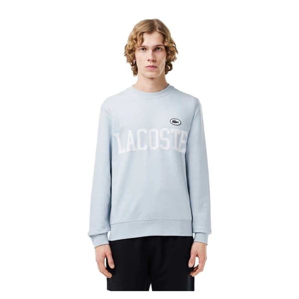 Lacoste Herr Tröja i Fleece med Flocktryck