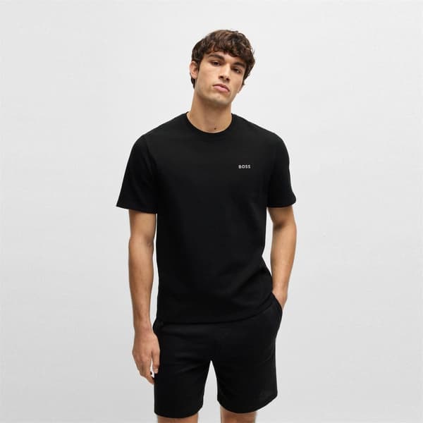 Boss Mens Waffle Knit Structured Pyjama Top