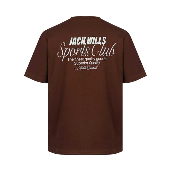 Jack Wills Miesten Script Mix Oversized T-paita