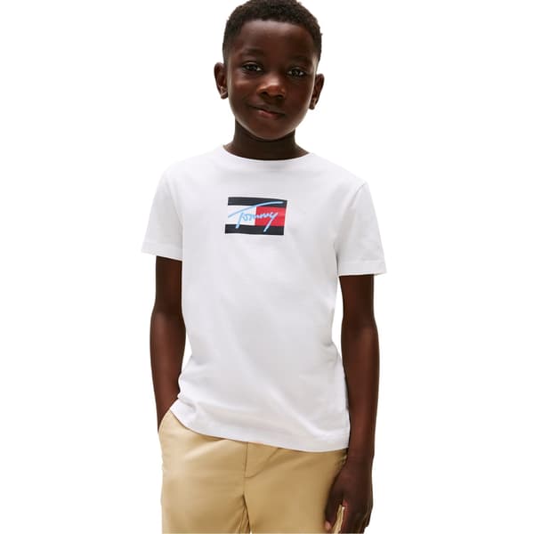 Tommy Hilfiger Lasten Script Logo T-paita