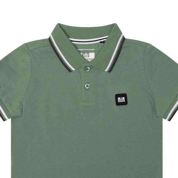 Weekend Offender Barn/Kids Amorite Tipped Bomullspikétröja