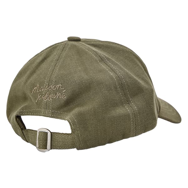 Maison Kitsuné Mens Double Fox Head Baseball Cap