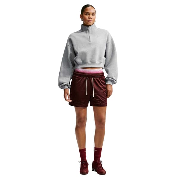 Nike Dam Fleece Half Zip Oversized Sweatshirt