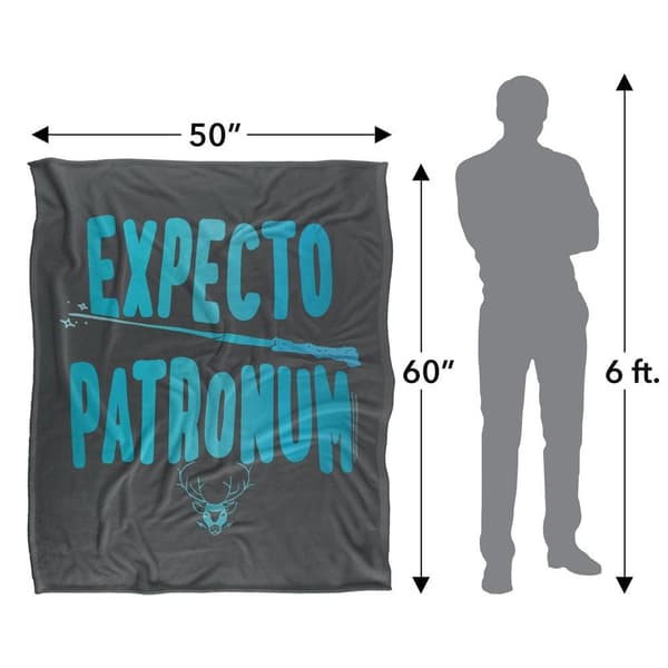 Harry Potter Expecto Patronum Wand Blanket