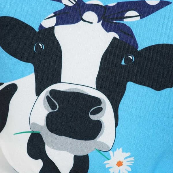 Lazy Jacks Cow Cosmetic Bag