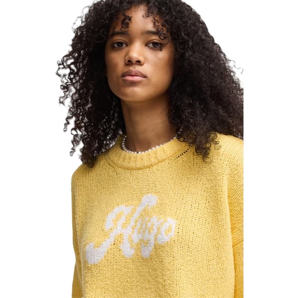 Hugo Dam/Dam Sareedi Bokstäver Oversized Sweatshirt
