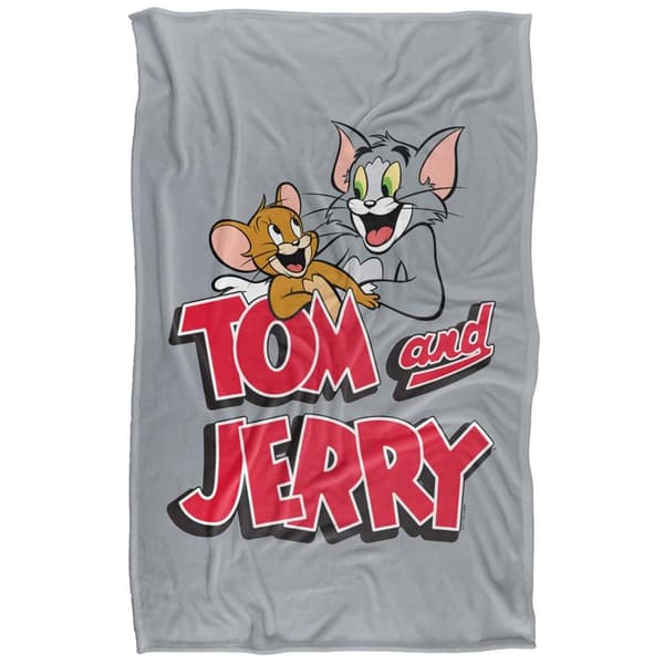 Tom ja Jerry nojaavat logopeittoon