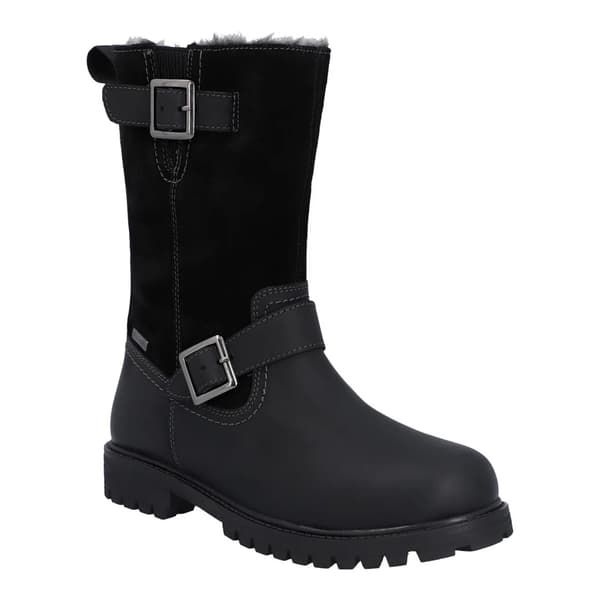 Hunter Womens/Ladies Ness Full Grain Leather Biker Boots