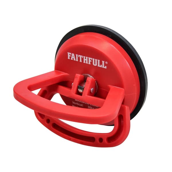 Faithfull Single Pad Suction Lifter 120mm Pad