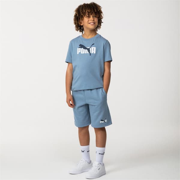 Puma Boys Fleece Logo Regular Shorts