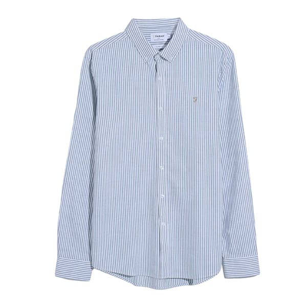 Farah Herrskjorta Brewer Striped Slim