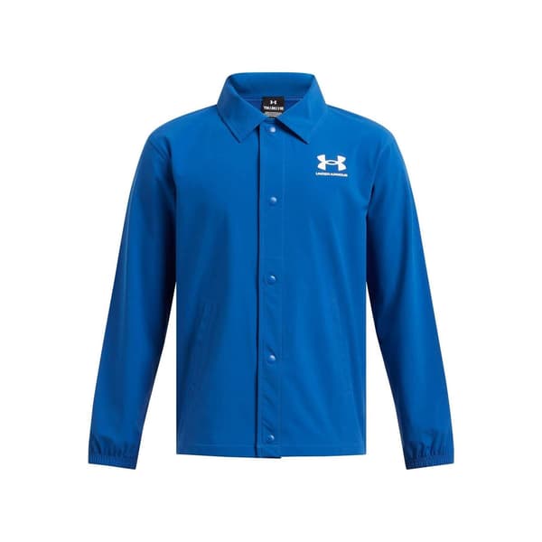 Under Armour Boys Icon Woven Lightweight Coach Jacket