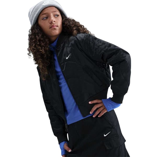 Nike Flickor Logotyp Vadderad Jacka