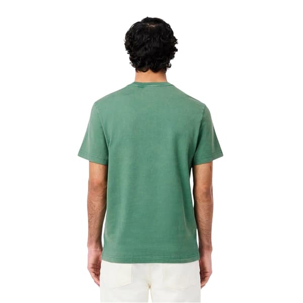 Lacoste Herr Logotyp Rundhalsad T-shirt Regular