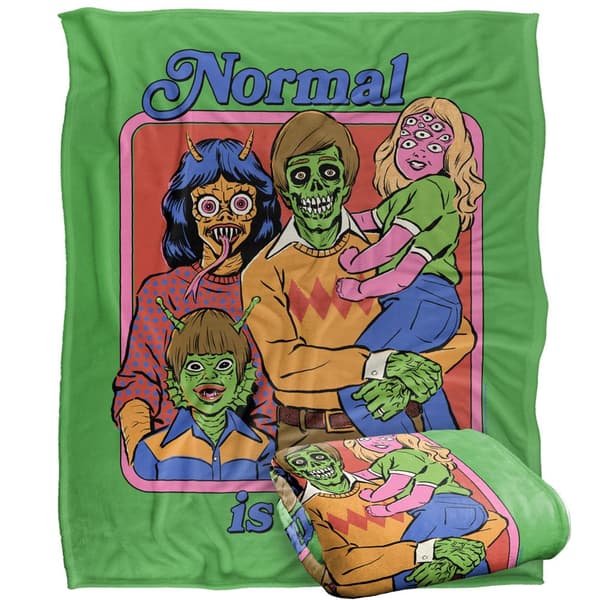 Steven Rhodes Normal Is Boring Soft Touch Blanket