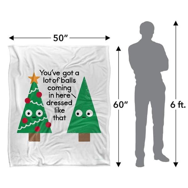 David Olenick Spruced Up Silky Supersoft Blanket