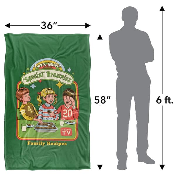 Steven Rhodes Let´s Make Brownies Soft Touch Blanket