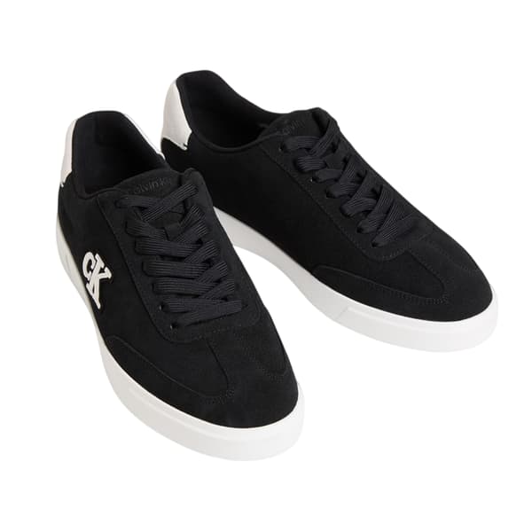 Calvin Klein Mens Suede Low Trainers