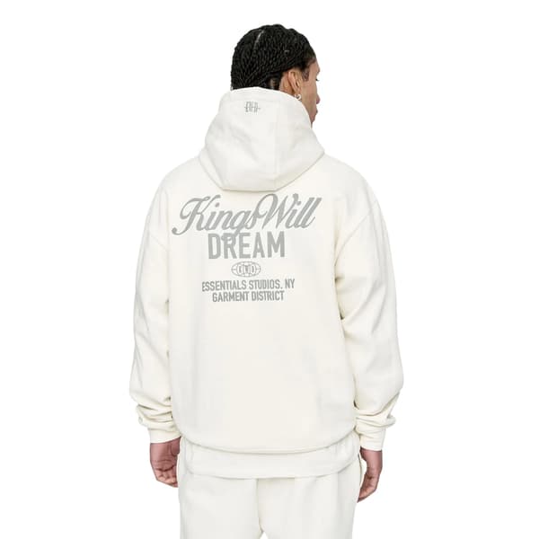 Kings Will Dream Mens Studio Script Back Print Hoodie