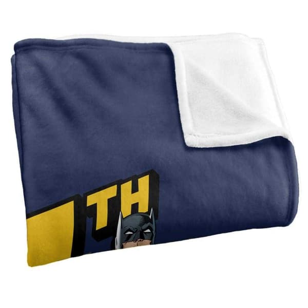 Justice League Soft Touch Batman 4th Birthday Throw