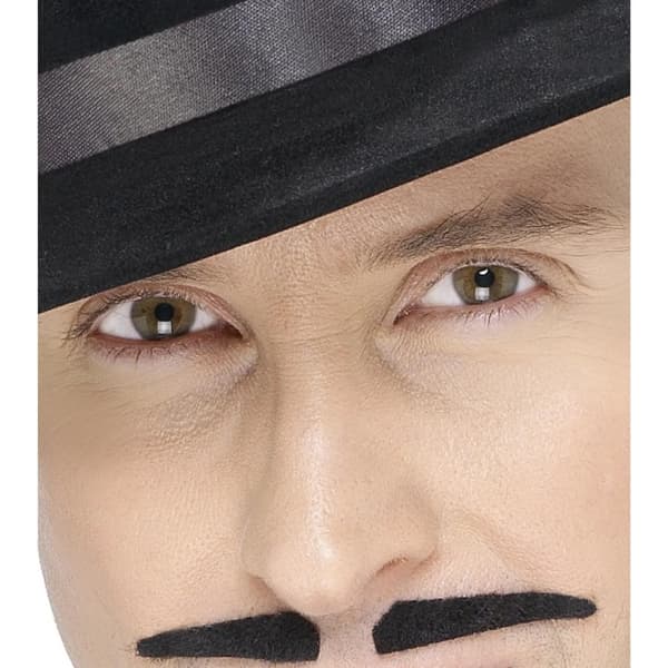 Smiffys Spiv Plain Moustache