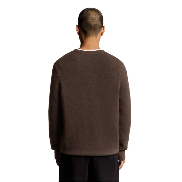 Lyle & Scott Tröja med rund halsringning för män