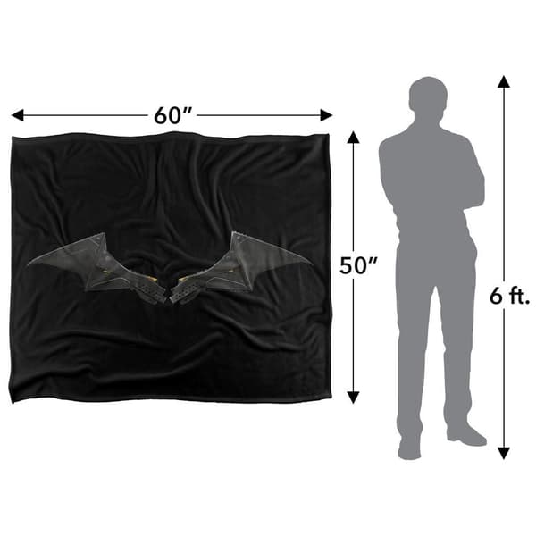 Batman Bat Logo Polyester Soft Touch Blanket