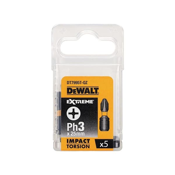 Dewalt Elverktyg Slag Torsionsbits, Phillips
