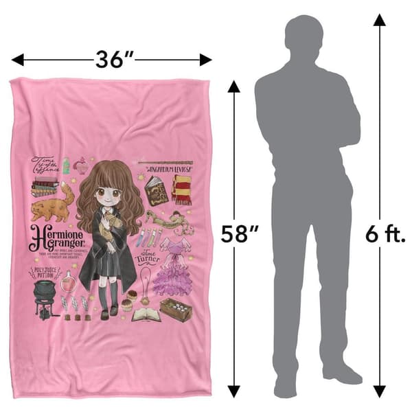 Harry Potter Everything That Is Hermione Blanket