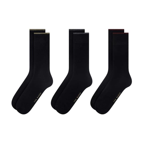 Ted Baker Herrstrumpor i bomullsblandning (3-pack)
