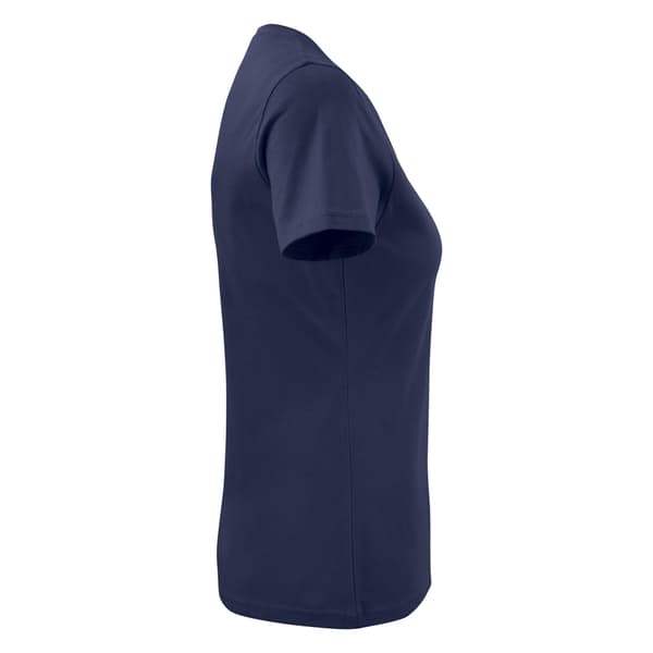 Printer Dam T-shirt med V-ringning