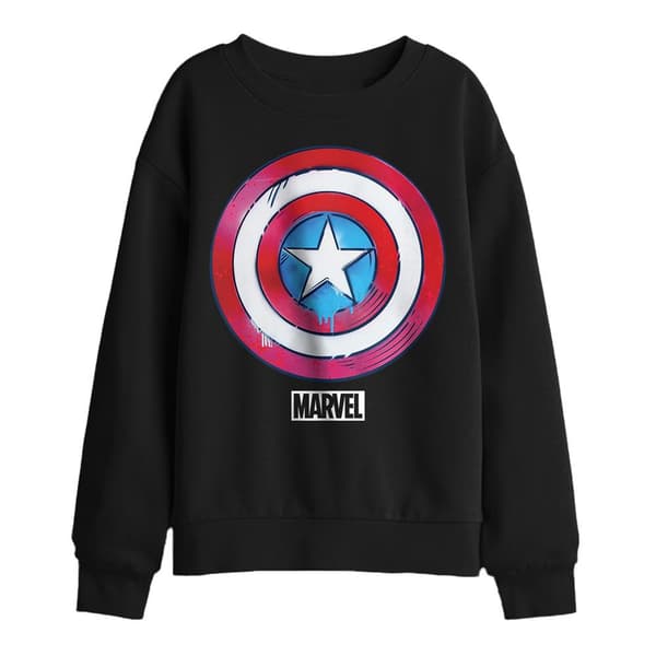Captain America Barn/Kids Drip Shield Tröja