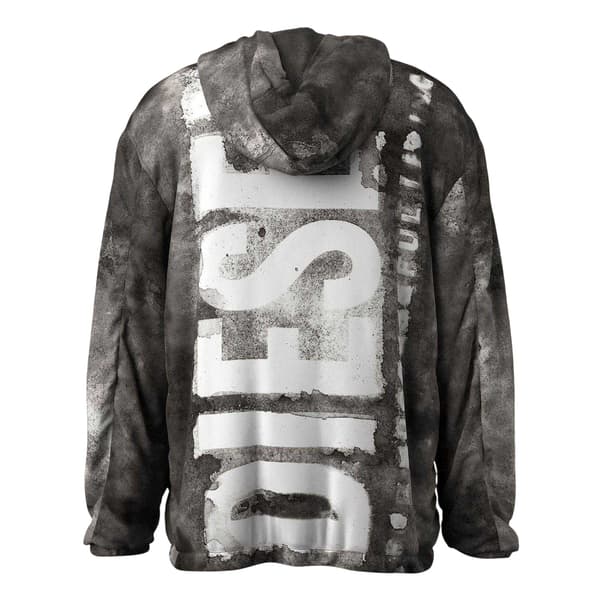 Diesel Mens Marble Effect Bomber Jacket