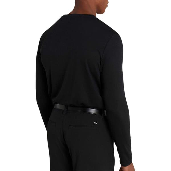 Calvin Klein Herrbroderad logotyp smal golftröja (3-pack)