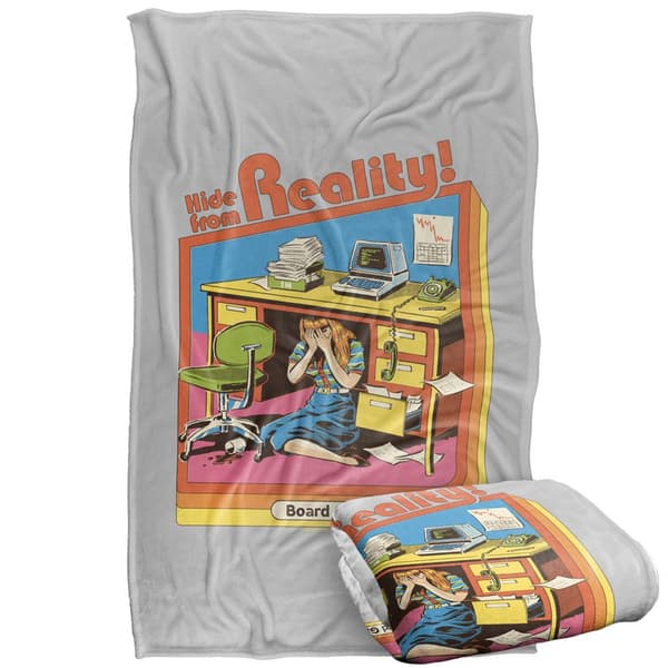 Steven Rhodes Hide From Reality Soft Touch Blanket
