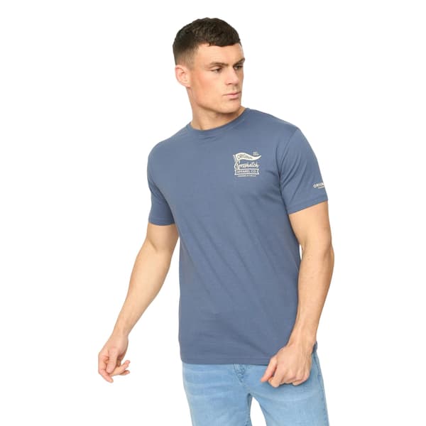 Crosshatch Tryplex T-shirt i bomull för män (5-pack)